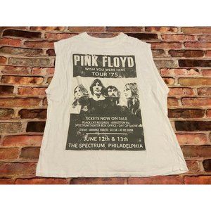 Junk Food •Women Size M Tank Tee Pink Floyd Tour M